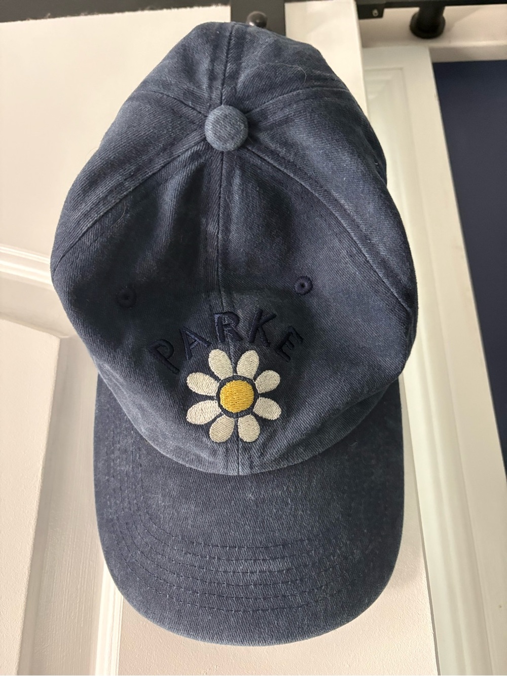 NWOT Parke Navy Daisy Hat